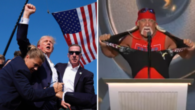 Hulk Hogan lauds ‘hero’ Donald Trump during electrifying RNC Convention speech