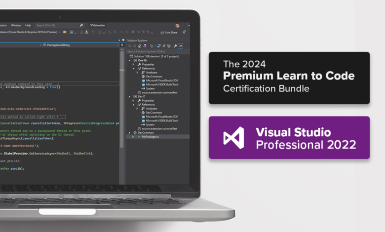 Get MS Visual Studio Professional and a Learn to Code Bundle for Just $50