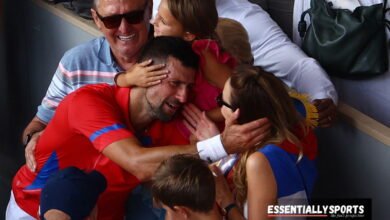 Shaking Novak Djokovic Embraces Daughter Tara in Emotionally Charged Family Scenes After Making Olympic History