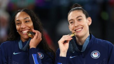 Breanna Stewart Posts A’ja Wilson ‘Now vs. Then’ Photos to Celebrate USA’s Gold Medal