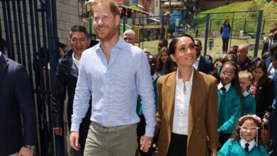 Meghan Markle Paired Princess Diana’s Butterfly Earrings With Timeless, Practical Work Flats