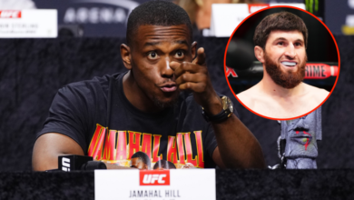 ‘You’re light work for me’… Jamahal Hill rips into ‘clout chaser’ Magomed Ankalaev and claims he will step in to fight him