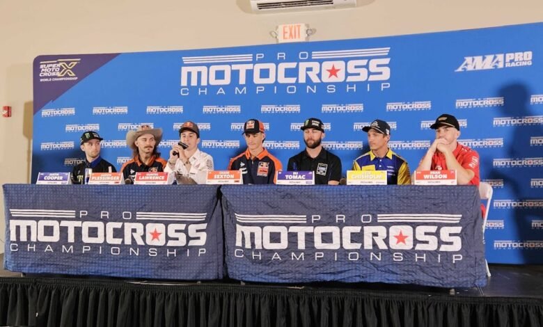 Watch: Pro Motocross Finale Pre-Race Press Conference