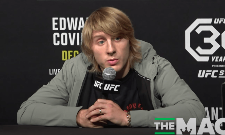 ‘He wants to fight me. I wanna fight him’: Paddy Pimblett sets sights on next opponent