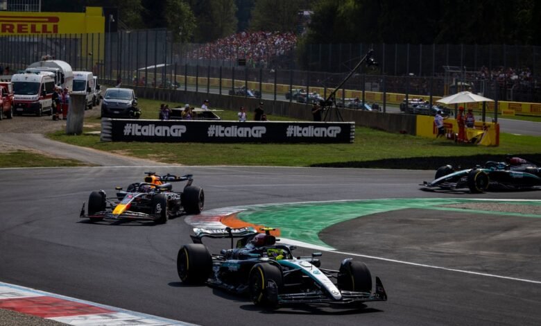 Two Mercedes collisions behind Verstappen’s Hamilton penalty call in Italian GP