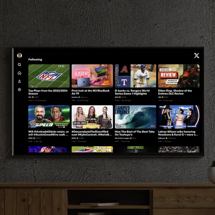 X Launches New Connected TV App