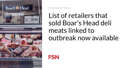 List of retailers that sold Boar’s Head deli meats linked to outbreak now available