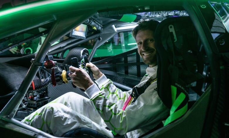 Romain Grosjean is now an official Lamborghini factory driver