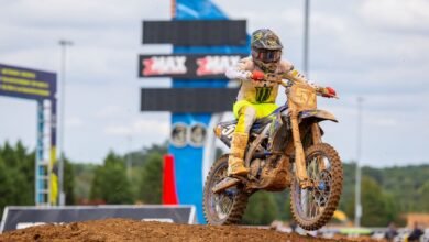 Yamaha: Nate Thrasher Has Hematoma on Leg from Qualifying Crash