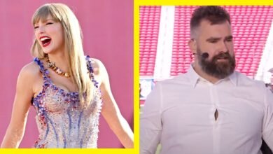 Travis Kelce Reveals Taylor Swift’s Reaction to Brother Jason’s Tiny Shirt During His MNF Debut