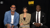 ‘The Killer’s Game’s Dave Bautista, Terry Crews and Sofia Boutella play ‘Slash or Pass: Assassins’