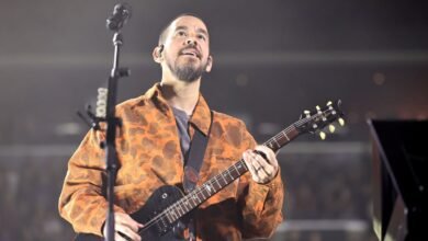 “My wife pulled up a video of Linkin Park at Rock In Rio in front of 85,000 people, and my daughter goes, ‘Who’s that?’” Mike Shinoda tried to give his daughter guitar advice – but she ignored him