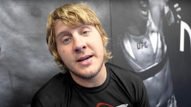 Weighing 195 pounds, Paddy Pimblett returns to the gym