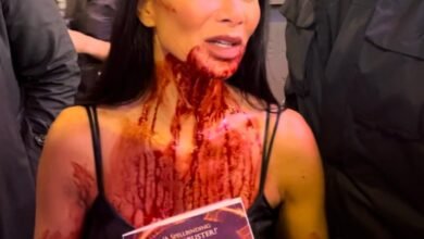 Nicole Scherzinger greets fans barefoot and covered in blood ahead of Broadway debut and more star snaps