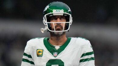 Jets QB Aaron Rodgers (ankle) off injury report ahead of Bills game on Monday night                          Oct 12, 2024