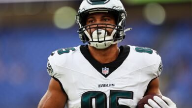 Eagles open Albert Okwuegbunam’s practice window to return from injured reserve