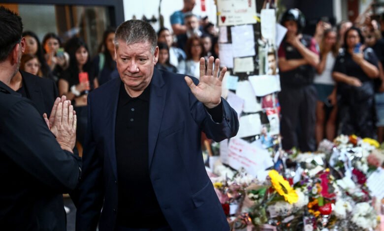 Liam Payne’s dad, Geoff, mourns late One Direction member alongside fans at Buenos Aires hotel where singer died