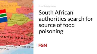 South African authorities search for source of food poisoning