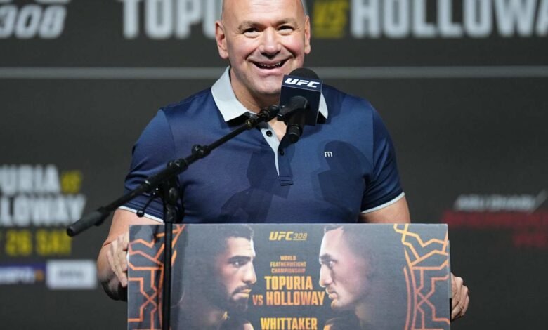 Video: Fan Tells Dana White He’s 9-0, Eyes UFC Fight at Press Conference in Abu Dhabi