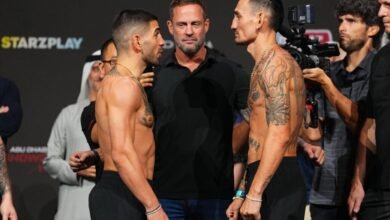 UFC 308 LIVE: Stream information, start time, updates and results as Ilia Topuria and Max Holloway throw down in Abu Dhabi