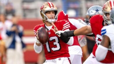 NFL Week 8 questions, takeaways: 49ers take down Cowboys, Commanders win thriller