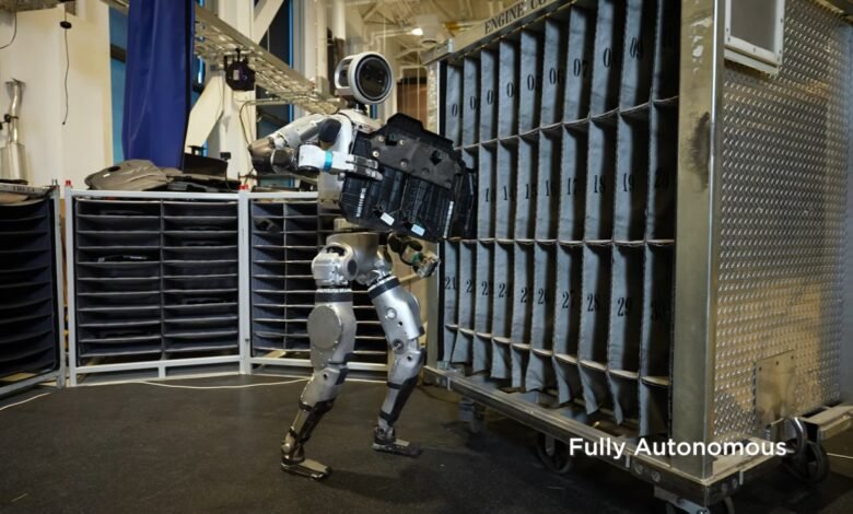 Boston Dynamics’ Atlas robot can now pick car parts on its own