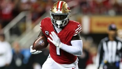 Injury roundup: 49ers WR Deebo Samuel (rib/oblique) expected to play vs. Buccaneers                          Nov 10, 2024