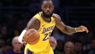 LeBron James’ Triple-Double in Year 22 Wows NBA Fans as Lakers Beat George, 76ers