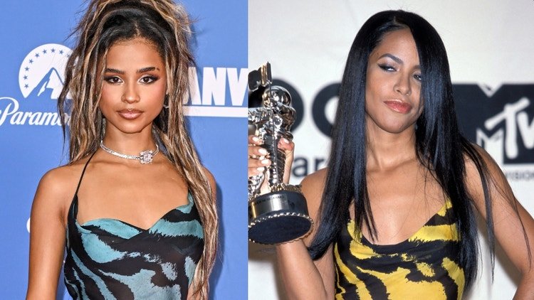 Tyla Recreates Aaliyah’s Iconic VMAs Outfit At The 2024 EMAs