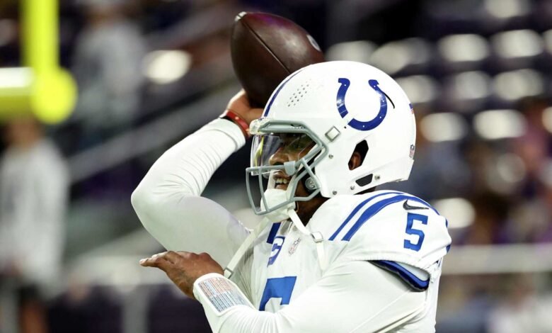 Anthony Richardson Named Colts QB1 for Rest of 2024 NFL Season; Joe Flacco Benched