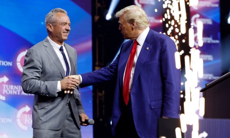 Trump Makes RFK Jr. Pose with McDonald’s Meal