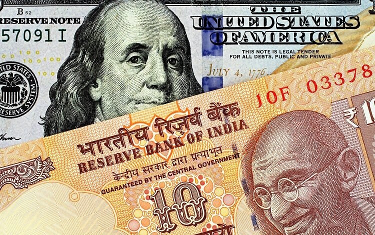 USD/INR gathers strength ahead of US data, Fedspeak