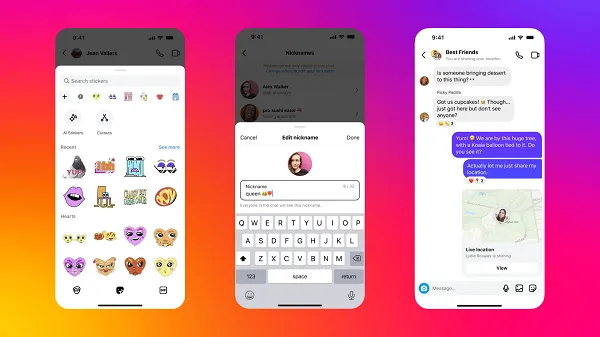 Instagram Adds New Stickers, Location Sharing in DMs