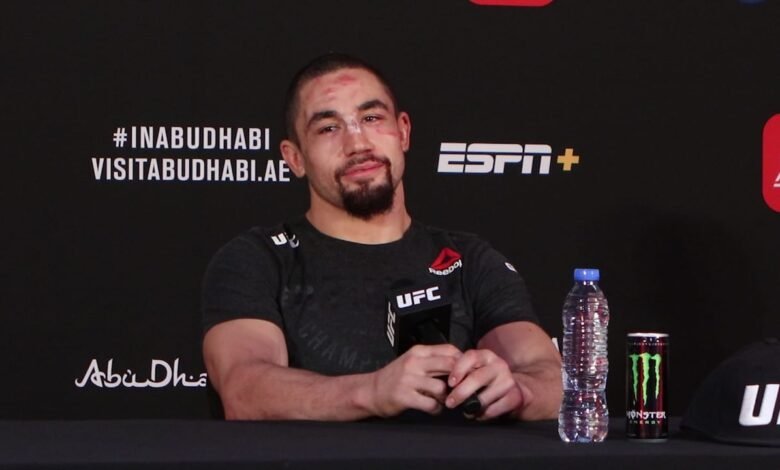 ‘I could feel my teeth in the middle of my mouth’: Robert Whittaker provides update on gruesome mouth injury