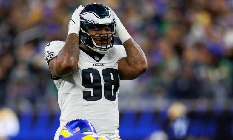 Eagles-Rams Film Review: Jalen Carter makes everyone on the defensive line look better