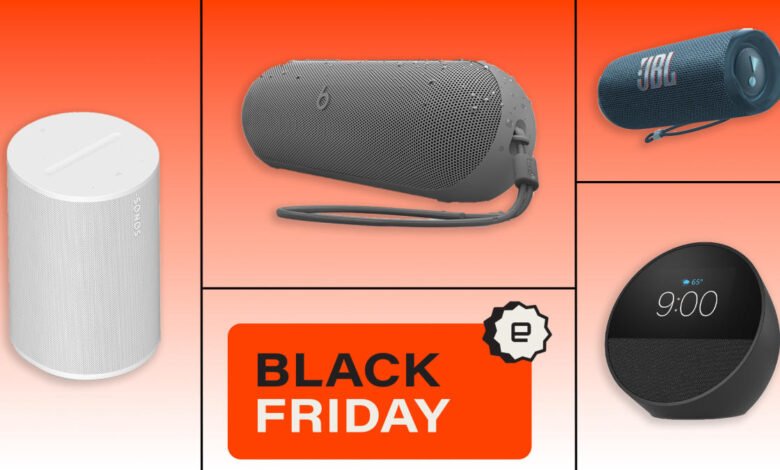 The best Black Friday speaker deals for 2024: Big savings on JBL, Sonos, Echo, Marshall and more