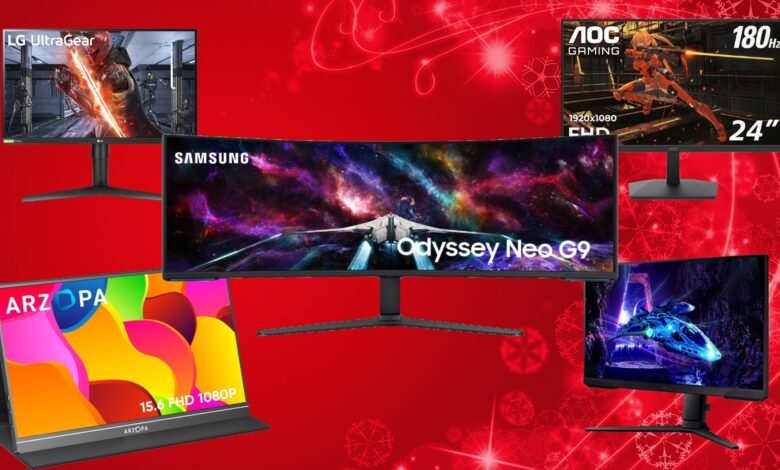 Best monitor deals: Sweet holiday sales on OLED, gaming displays, and more