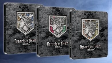 New Attack on Titan Seasons 1-3 Steelbooks Are Out Today