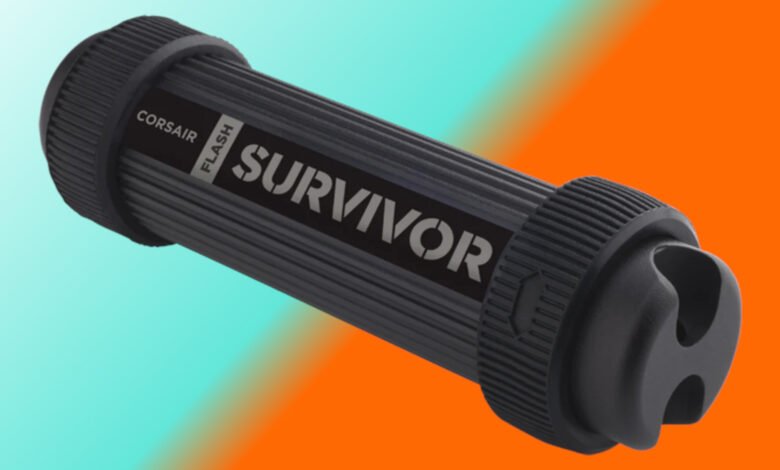 Corsair Flash Survivor Stealth review: A fast SSD disguised as a USB drive