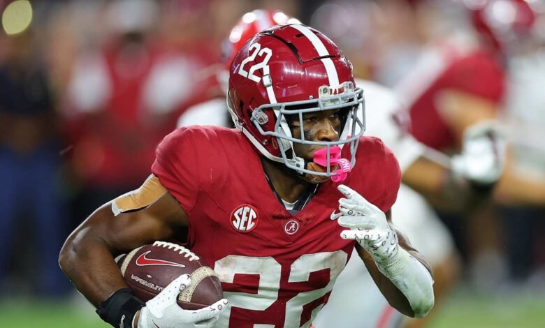 Report: RB Justice Haynes Expected to Transfer to Michigan After Alabama Exit