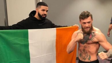 Drake names Nate Diaz and Conor McGregor as his all-time favorite UFC fighters: “I love him with all my heart”