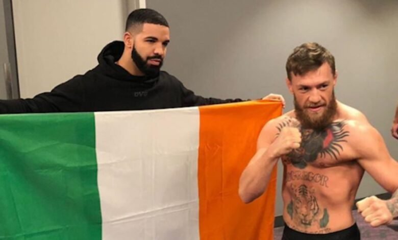 Drake names Nate Diaz and Conor McGregor as his all-time favorite UFC fighters: “I love him with all my heart”