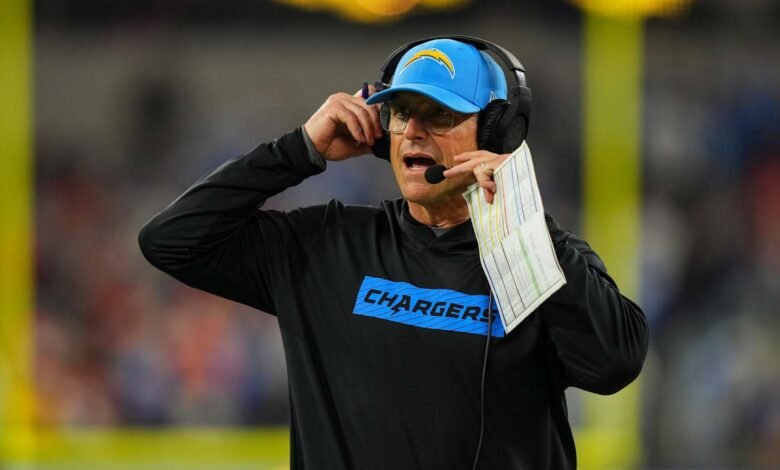 Jim Harbaugh: Chargers’ Success ‘Very Little to Do With Me’ in 1st Season as HC