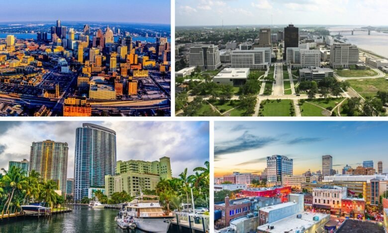 The 10 Least Safe Cities in America: Some Are Making a Comeback as Investor Markets