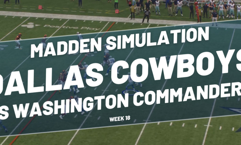 Cowboys Madden simulation predicts last-second win in final game of season