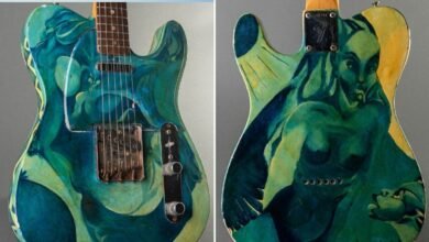 “Hidden in a closet for decades”: Mike Bloomfield’s missing custom-painted ’66 Fender Telecaster – which was lost in 1974 – is going up for sale