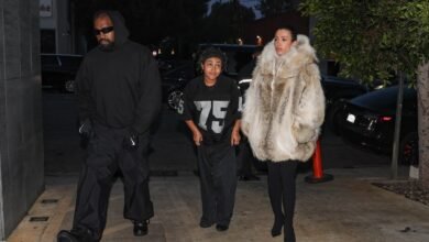 Kanye West reunites with his kids in Japan as Kim Kardashian and family deal with LA wildfires