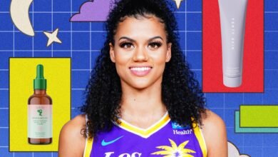 Basketball Star Rae Burrell Swears By This Internet Skin Care Trend