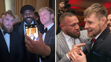 UFC fighters attend starlight ball in celebration of Donald Trump