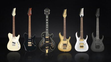 “Two new K7s, inspired by the eternal Yin and Yang”: Ibanez’s signature line-up is packed with dazzling artist models – and, newly reunited with both Korn guitarists, it’s bringing back an old friend